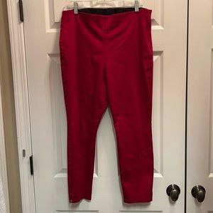 Red Old Navy Pixie Pants